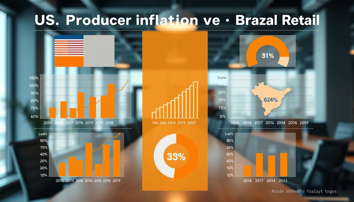 Inflação ao produtor nos EUA, varejo no Brasil e destaques d